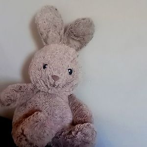 Brown plush bunny